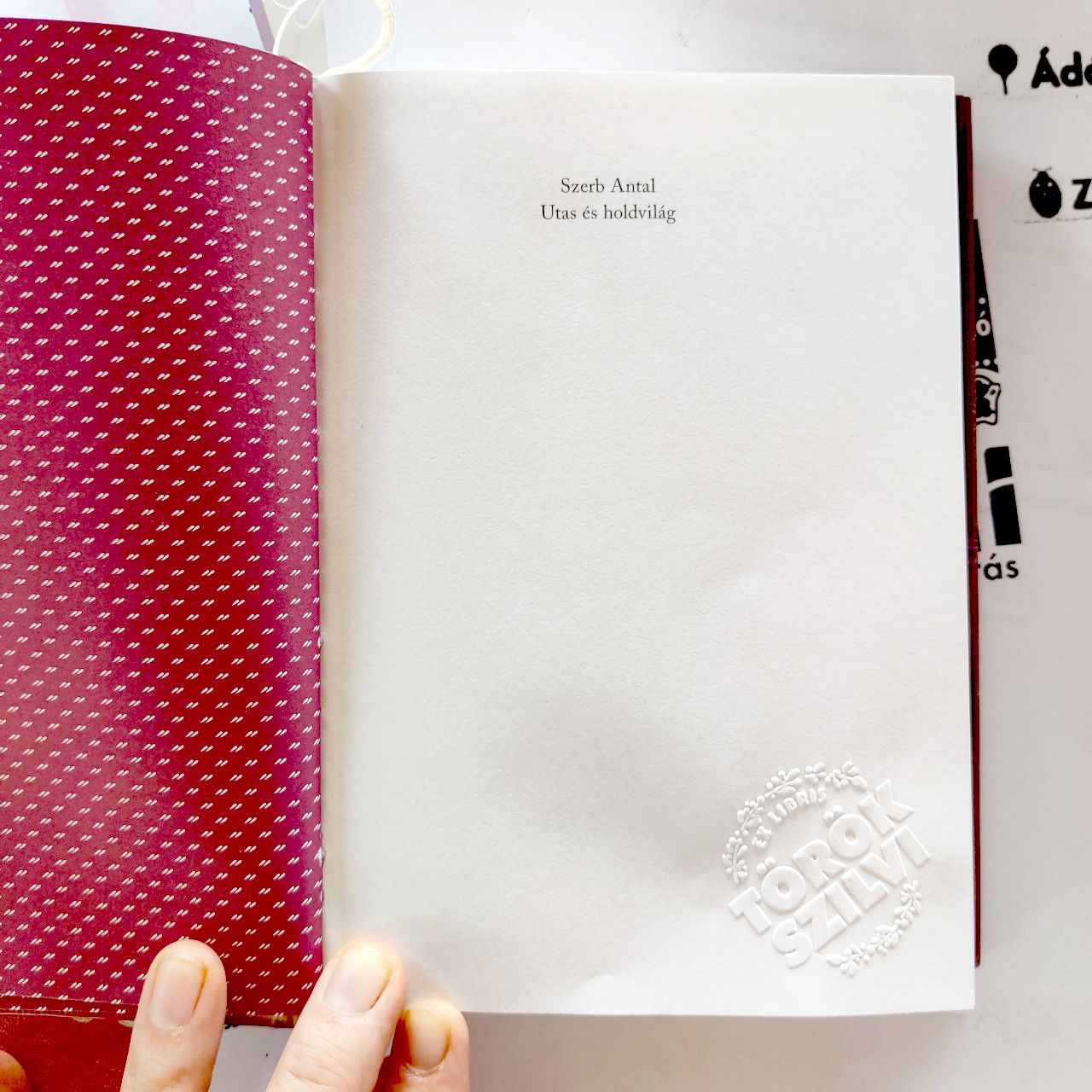 EX LIBRIS - TSZ -dombornyomó - Image 2