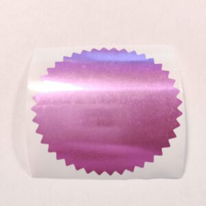 Dombornyomó matrica - Lila -10 db